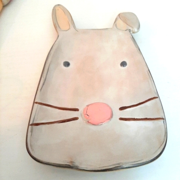 Mud Pie Decorative Stoneware Bunny Spoon Rest & Spoon - Picture 2 of 16